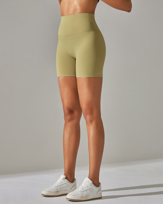 LuxeFit High Waist Shorts