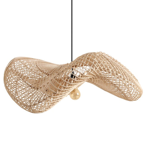 Wave hanglamp naturel large