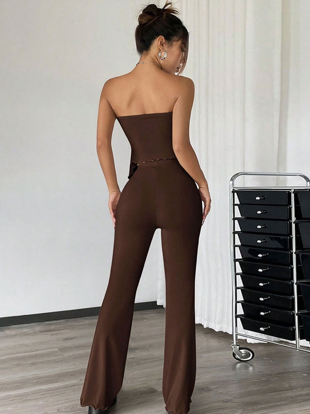 Breezy Tube Top & Trousers Set