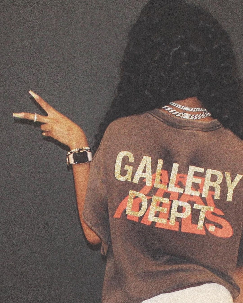 Graphic Letter Tee