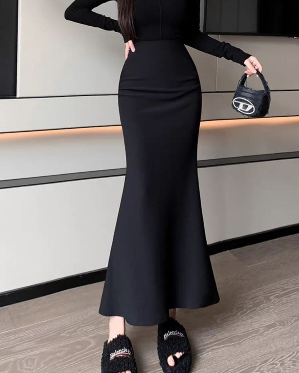 Elegant Sheath Skirt