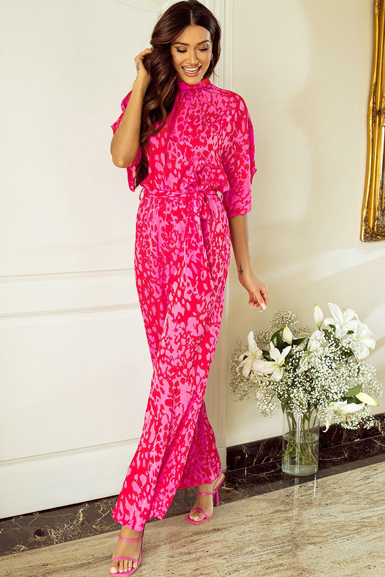 WildCat Leopard Jumpsuit