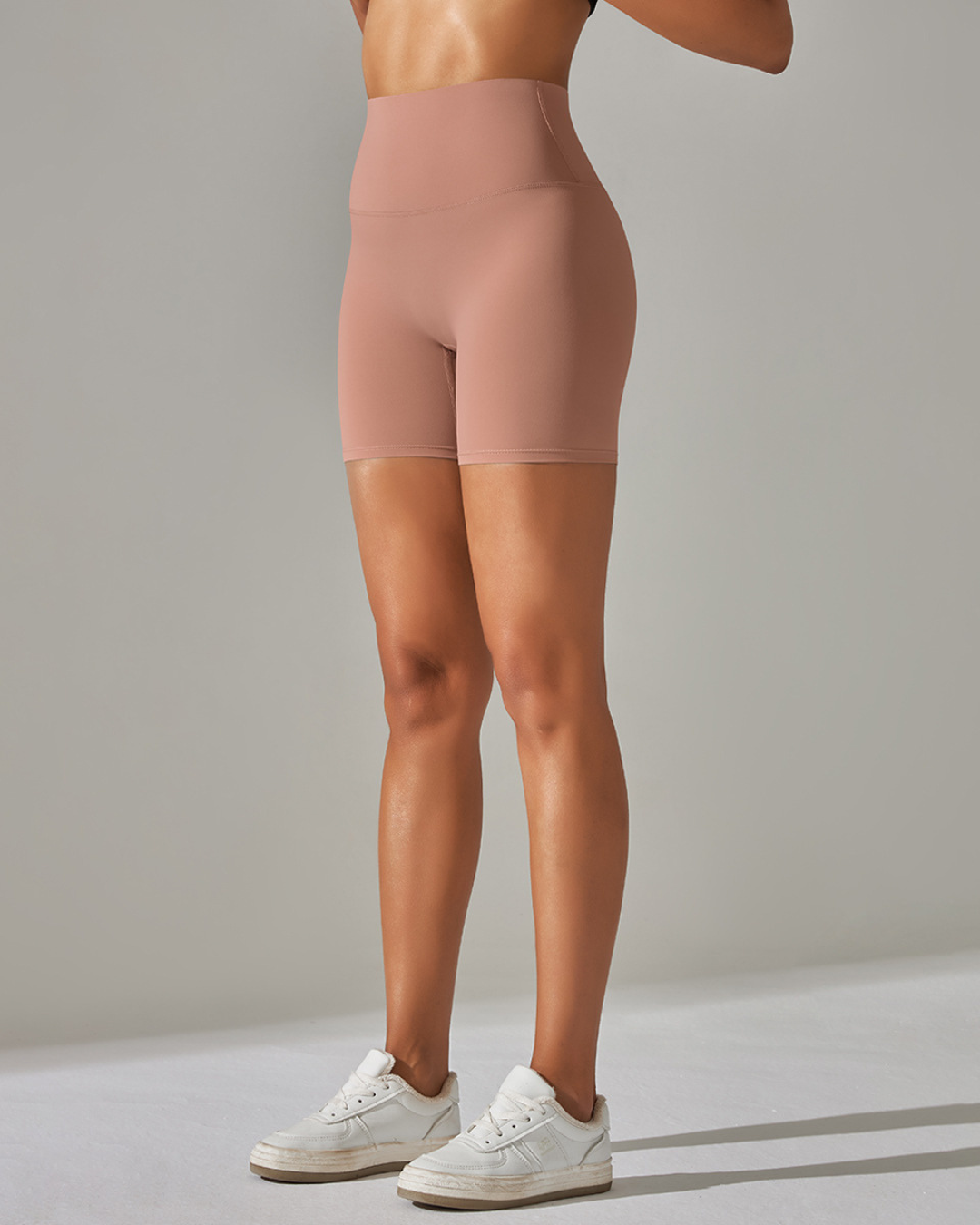 LuxeFit High Waist Shorts