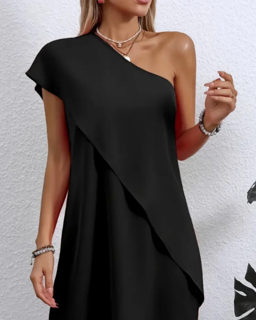 Sommermode Lässiges Kurzarmkleid für Damen
