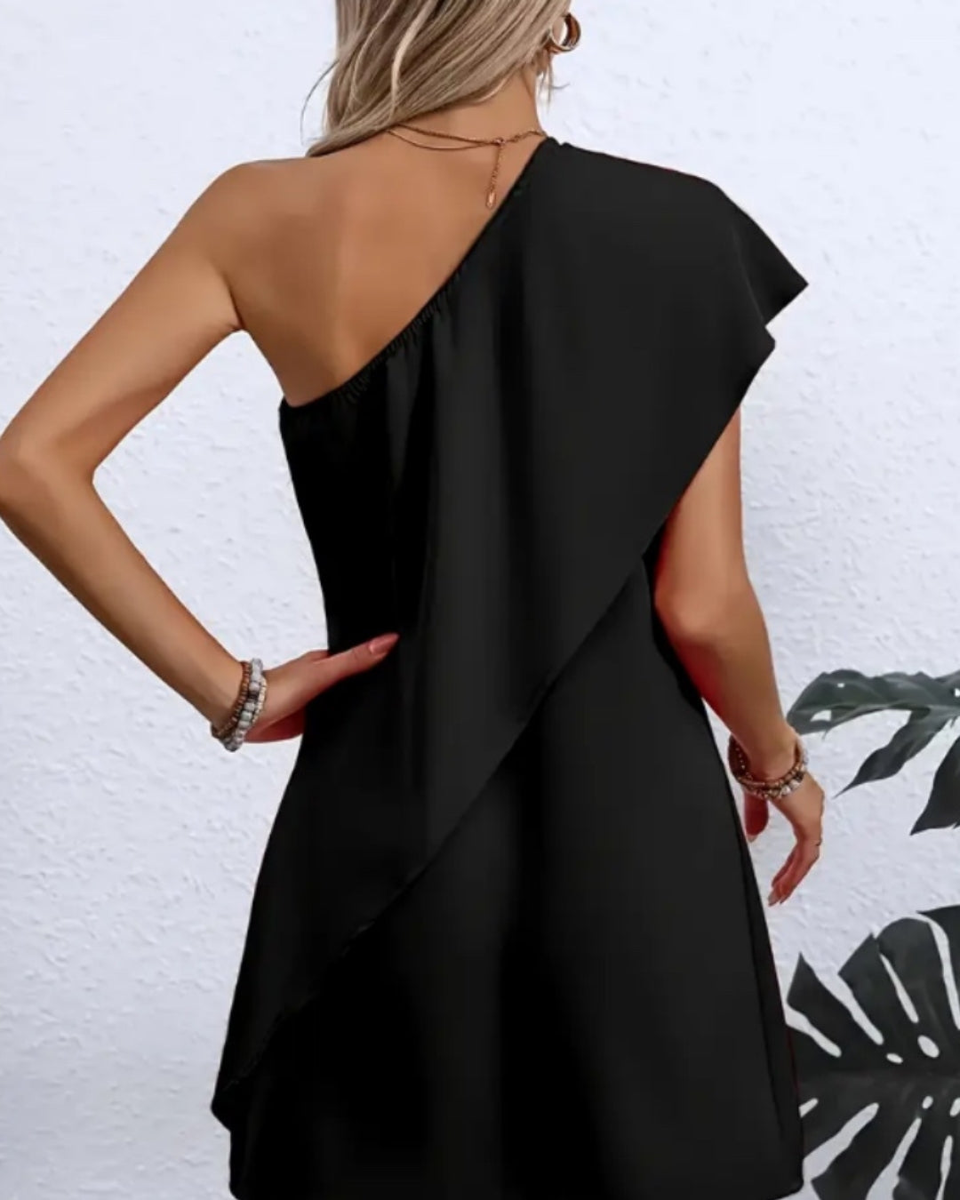 Sommermode Lässiges Kurzarmkleid für Damen