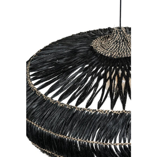 Elvera hanglamp - zwart abaca - ⌀ 92 cm