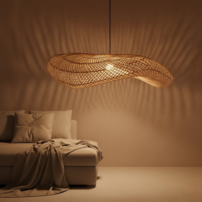 Wave lamp naturel XXL