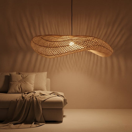 Wave lamp naturel XXL