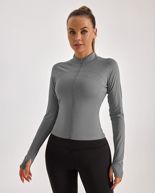 Peach Tone Double Line Sports Jacket