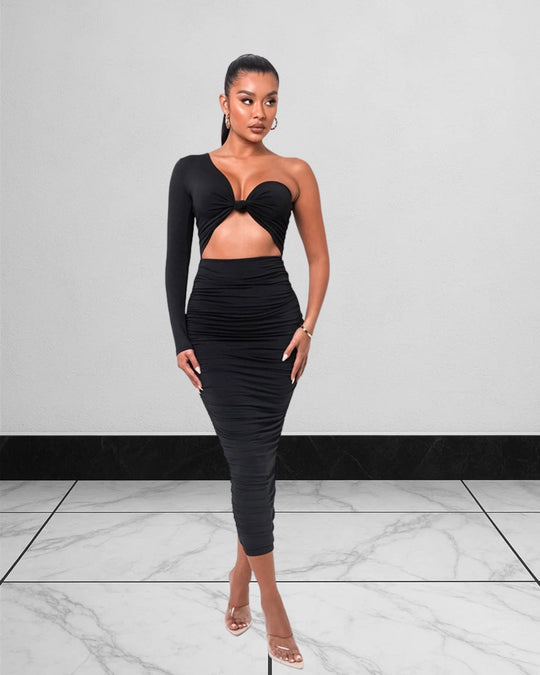 SideSnap Dress