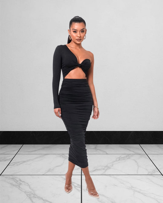 SideSnap Dress