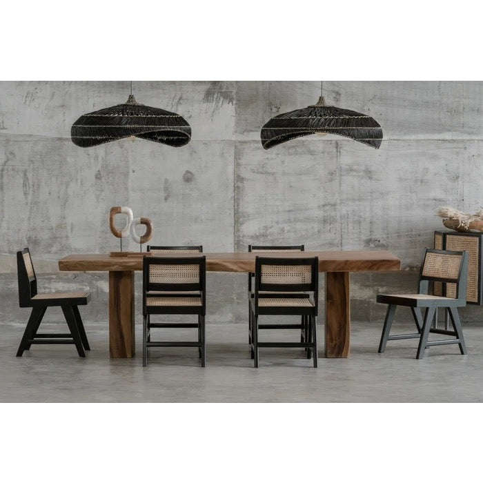 Elvera hanglamp - zwart abaca - ⌀ 92 cm