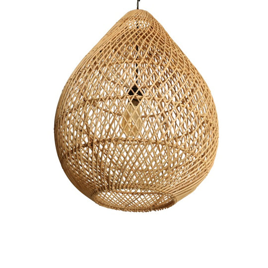 Maze hanglamp druppel naturel