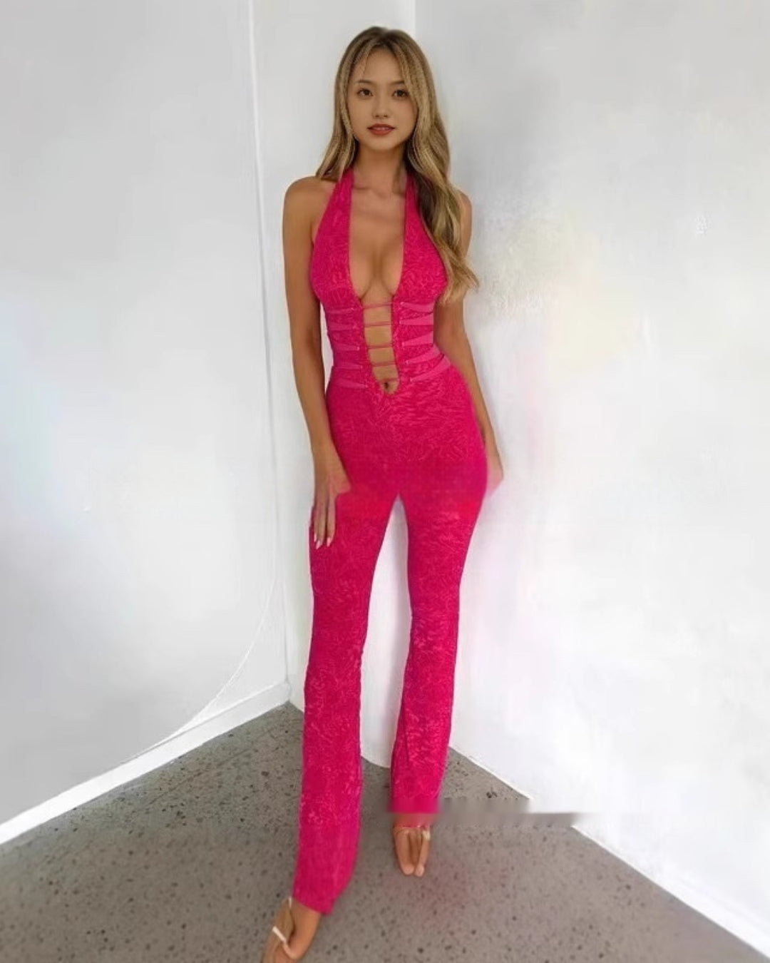Lace Halo Jumpsuit