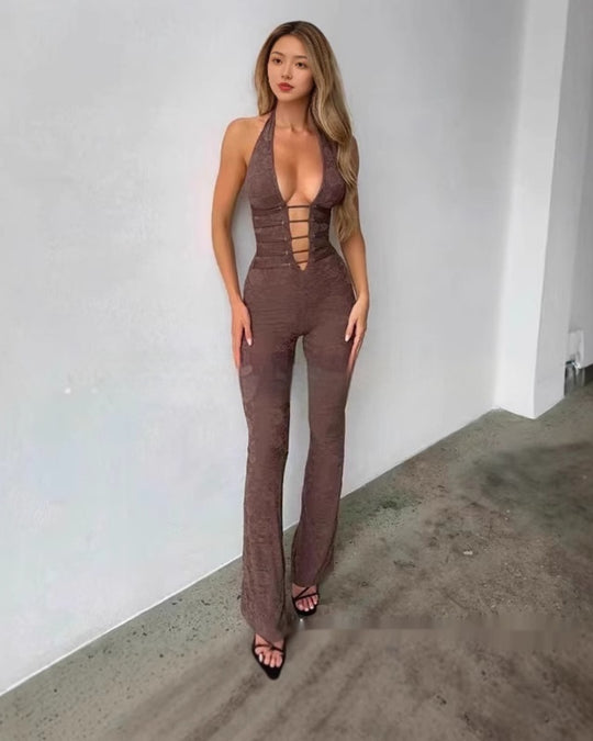 Lace Halo Jumpsuit