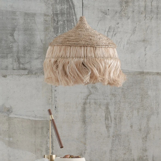 Allasio hanglamp - naturel abaca - ⌀ 50 cm